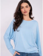 Bluzka RV BZ A model 21807979 jasny niebieski - FPrice Bluzka RV BZ A model 21807979 jasny niebieski - FPrice
