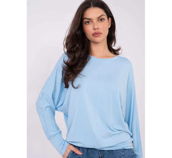 Bluzka RV BZ A model 21807979 jasny niebieski - FPrice Bluzka RV BZ A model 21807979 jasny niebieski - FPrice