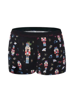 Boxerky  Black Merry Christmas  model 17595562 - Cornette