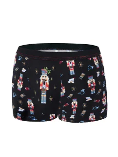 Boxerky  Black Merry Christmas  model 17595562 - Cornette