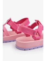 Detské voňavé sandále na suchý zips ZAXY Pink