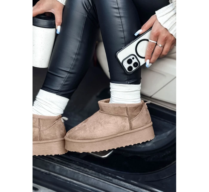 Dámske topánky SNOWTRED khaki FashionStreet ZY0567