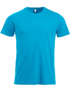 Clique New Classic-T Pánske tričko 67.9360 tyrkysové
