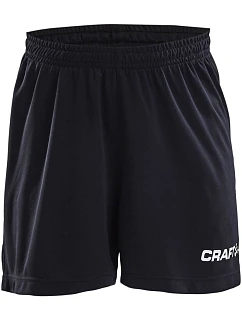 Craft Teamwear Squad Go Short Solid Jr Detské športové šortky 82.5586 čierne