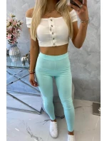 Legíny kalhoty Brooklyn mint