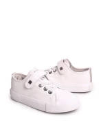 Dětské Kožené Tenisky BIG STAR model 21518288 Bílé - Big Star Shoes