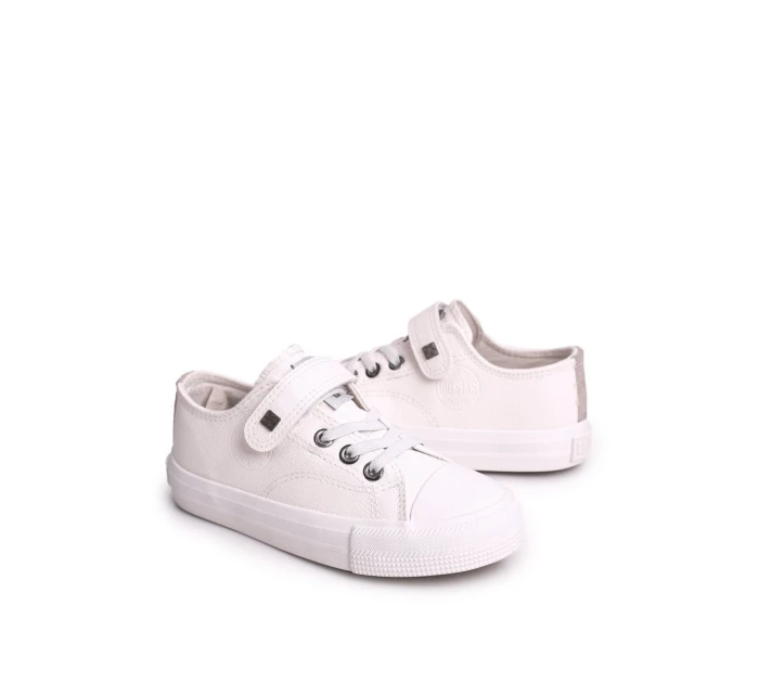 Dětské Kožené Tenisky BIG STAR model 21518288 Bílé - Big Star Shoes