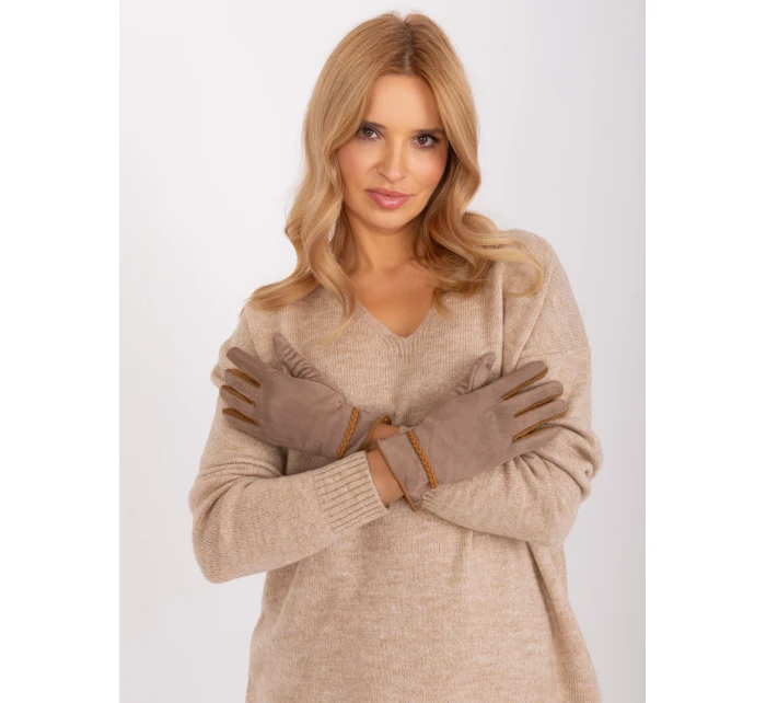 Rukavice AT RK 238601.98 tmavo lila