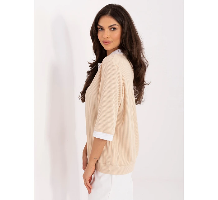Blúzka LK BZ 510218.02 béžová