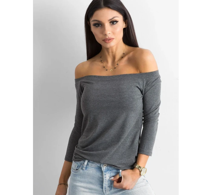 Blúzka RV BZ 4692.99 tmavo šedá Blúzka RV BZ 4692.99 tmavo šedá