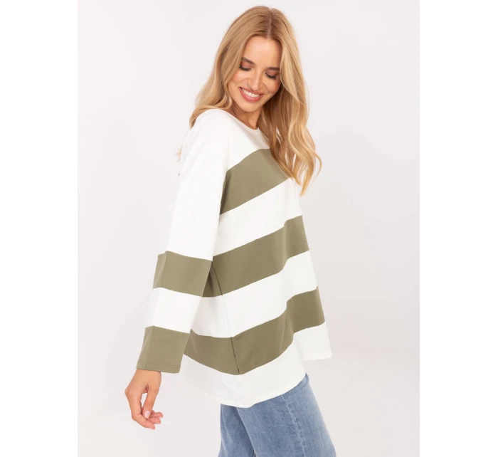 Bluzka RV BZ model 21308028 khaki - FPrice Bluzka RV BZ model 21308028 khaki - FPrice