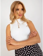 Dámská halenka BA BZ model 18860067 Ecru - FPrice Dámská halenka BA BZ model 18860067 Ecru - FPrice