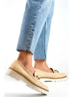 Dámske mokasíny GQ97 Beige - Lady Glory