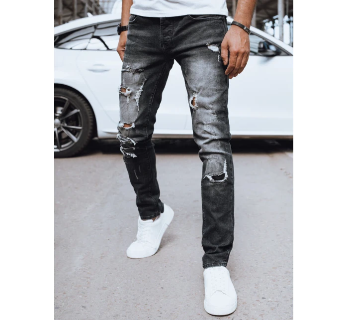 Pánské džínové kalhoty černé Dstreet model 21974437 - FashionStreet