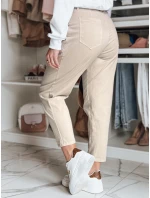 Dámské chinos kalhoty světle béžové Dstreet model 21986289 - FashionStreet