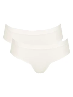 Dámske nohavičky GO Casual Hipster 2P - WHITE - biela 00GZ - SLOGGI