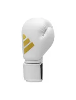Bielo-zlaté boxerské rukavice Adidas SPEED 50