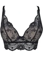 Podprsenka V-9071 béžovo-čierna - Axami Podprsenka V-9071 béžovo-čierna - Axami