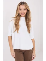 Svetr s krátkým rukávem model 222580 Italy Moda Svetr s krátkým rukávem model 222580 Italy Moda