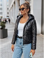 Dámska prechodná prešívaná bunda LILYWOOL black FashionStreet TY3713