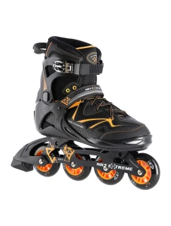 Inline korčule NILS Extreme NA9022 black/orange, veľkosť 41