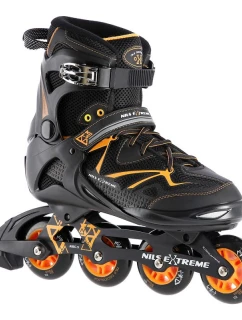 Inline korčule NILS Extreme NA9022 black/orange, veľkosť 41