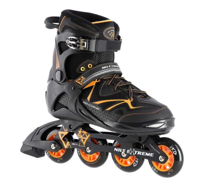 Inline korčule NILS Extreme NA9022 black/orange, veľkosť 41 Inline korčule NILS Extreme NA9022 black/orange, veľkosť 41