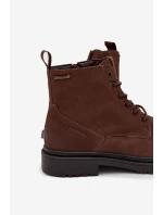 Semišové Zateplené Kotníkové Boty Na Zip Big Star model 21706081 Hnědé - Big Star Shoes