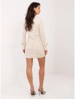 Šaty IT SK 9913.30 svetlo béžová