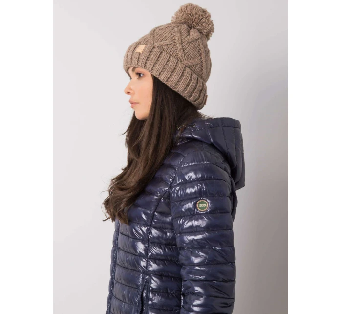 Dámska čiapka.18 tmavo lila