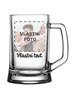 Personalizovaný pohár na pivo s fotografiou