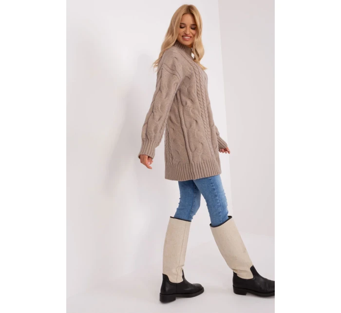 Dlhý sveter model 185738 AT