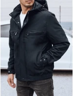 FashionStreet pánska tmavomodrá prechodná bunda TX5032