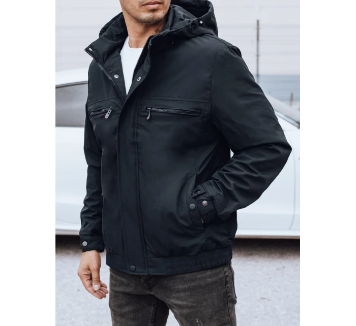 FashionStreet pánska tmavomodrá prechodná bunda TX5032