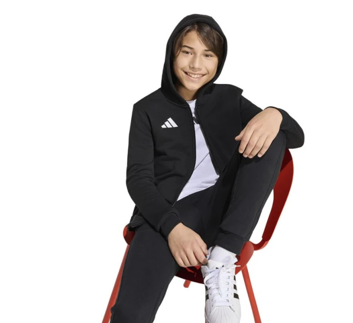 Adidas ENTRADA 26 Hoody Junior Mikina na zips KH1782 Adidas ENTRADA 26 Hoody Junior Mikina na zips KH1782