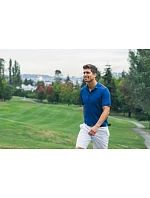 Cutter & Buck Virtue Polo Solid Men Pánske funkčné polo tričko 68.4434 červené Cutter & Buck Virtue Polo Solid Men Pánske funkčné polo tričko 68.4434 červené