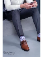 Skarpetki Rainbow Socks W Geometryczne Wzory 3 Pary