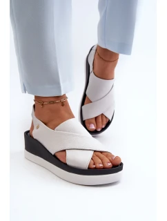 Kožené Sandály Na Bílé model 21659203 - Zazoo