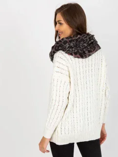 Tunelový šál AT KM 241357.03P čierna a červená