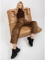 Kalhoty LK SP model 17714695 světle hnědá - FPrice Kalhoty LK SP model 17714695 světle hnědá - FPrice