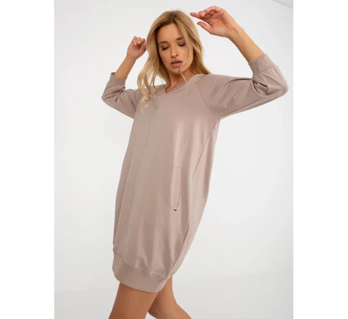 Šaty RV SK 7203.35P tmavo lila