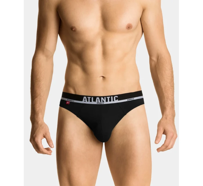 Pánske bambusové nohavičky ATLANTIC PREMIUM - čierne Pánske bambusové nohavičky ATLANTIC PREMIUM - čierne