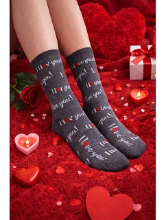 PERFECT  vzorované ponožky pro ženy model 21867500 - Wola