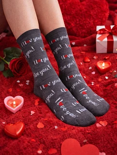 PERFECT  vzorované ponožky pro ženy model 21867500 - Wola