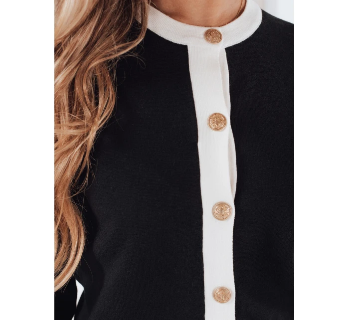 Dámský černý svetr model 21991065 - Dstreet Dámský černý svetr model 21991065 - Dstreet