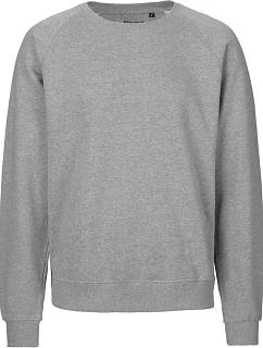 O Unisex raglánová mikina z bio bavlny sport grey model 22504856 - Neutral
