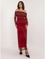 Sukienka DHJ SK model 21786315 czerwony - FPrice