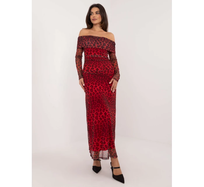 Sukienka DHJ SK model 21786315 czerwony - FPrice