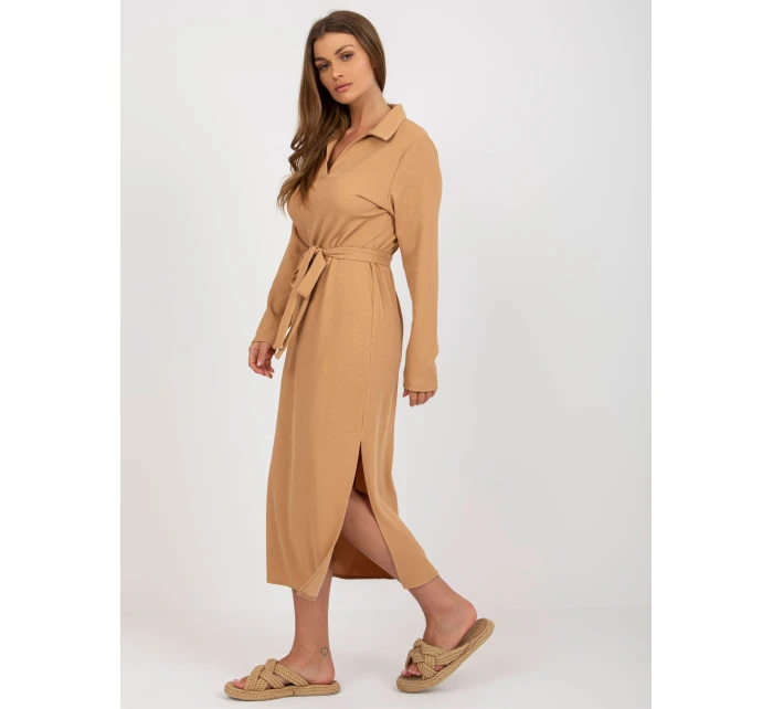 Šaty LK SK 509227.83P camel