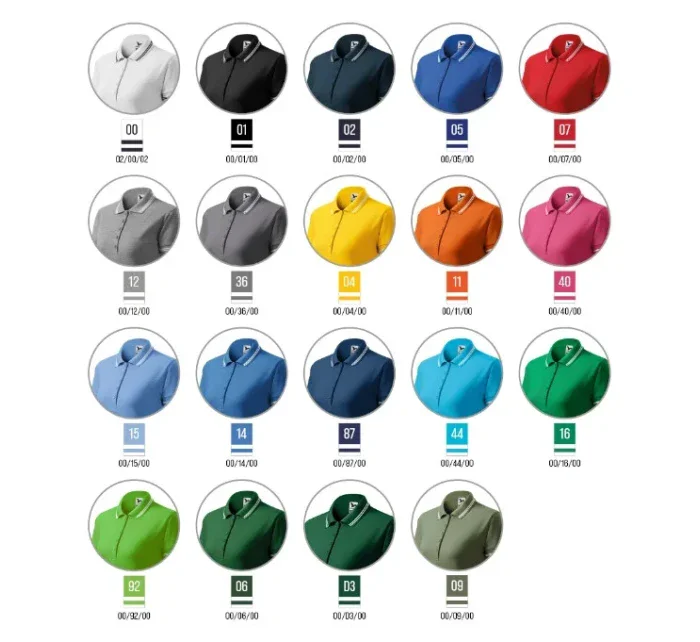 Mestská polokošeľa oranžová